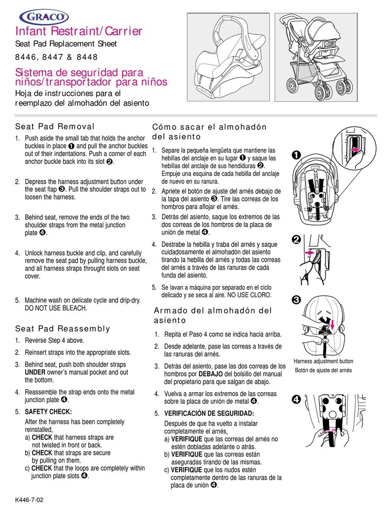 Graco 8446 User manual