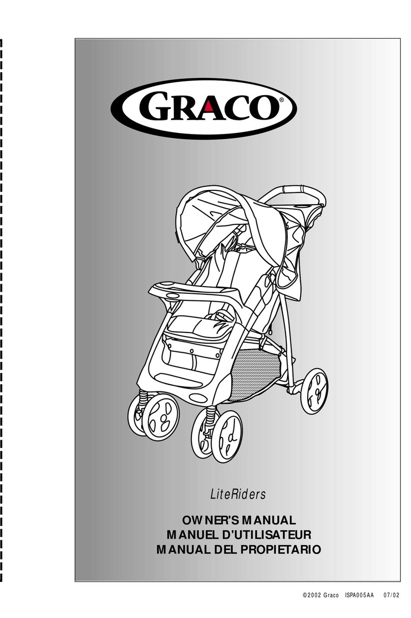 Graco LITERIDERS ISPA005AA User manual