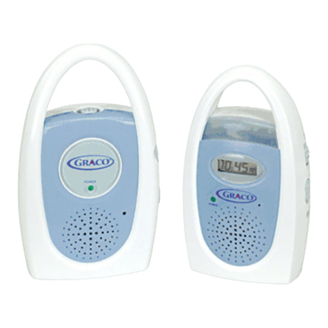 Graco 2M06 - Respond 900MHz Baby Monitor User manual