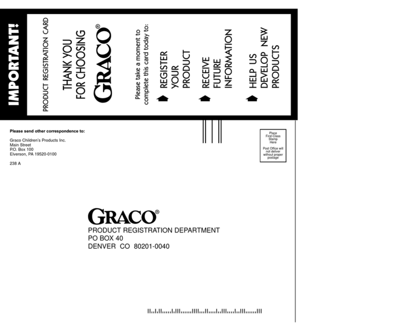 Graco Highchair User manual