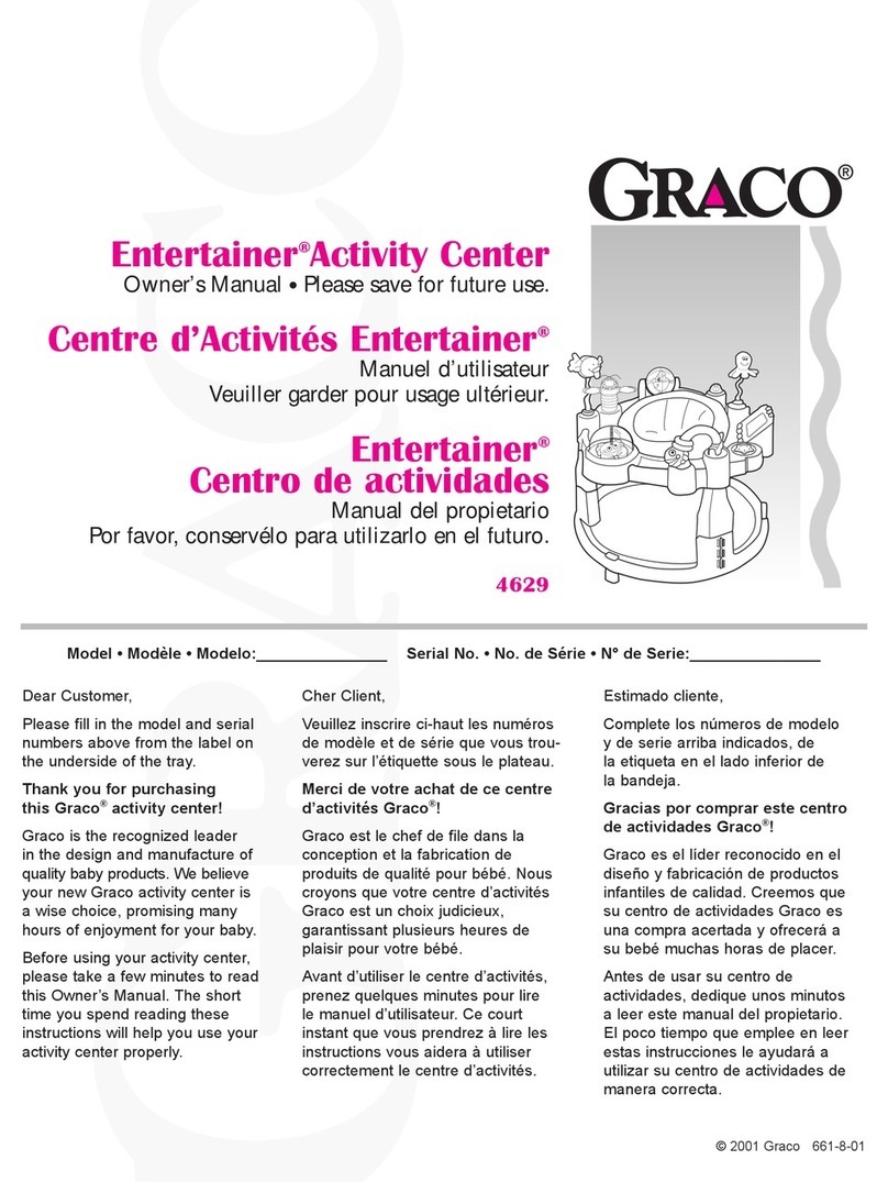 Graco Entertainer 4629 User manual