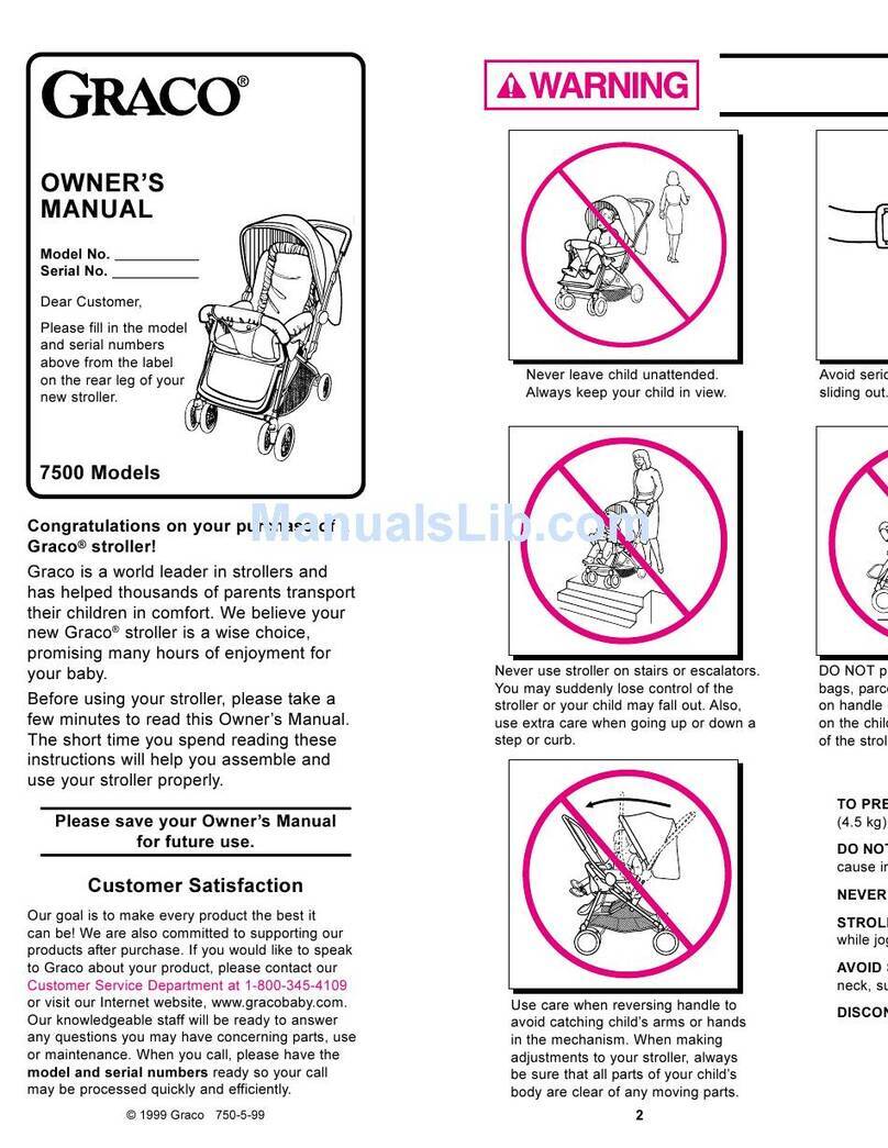 Graco 7500 User manual