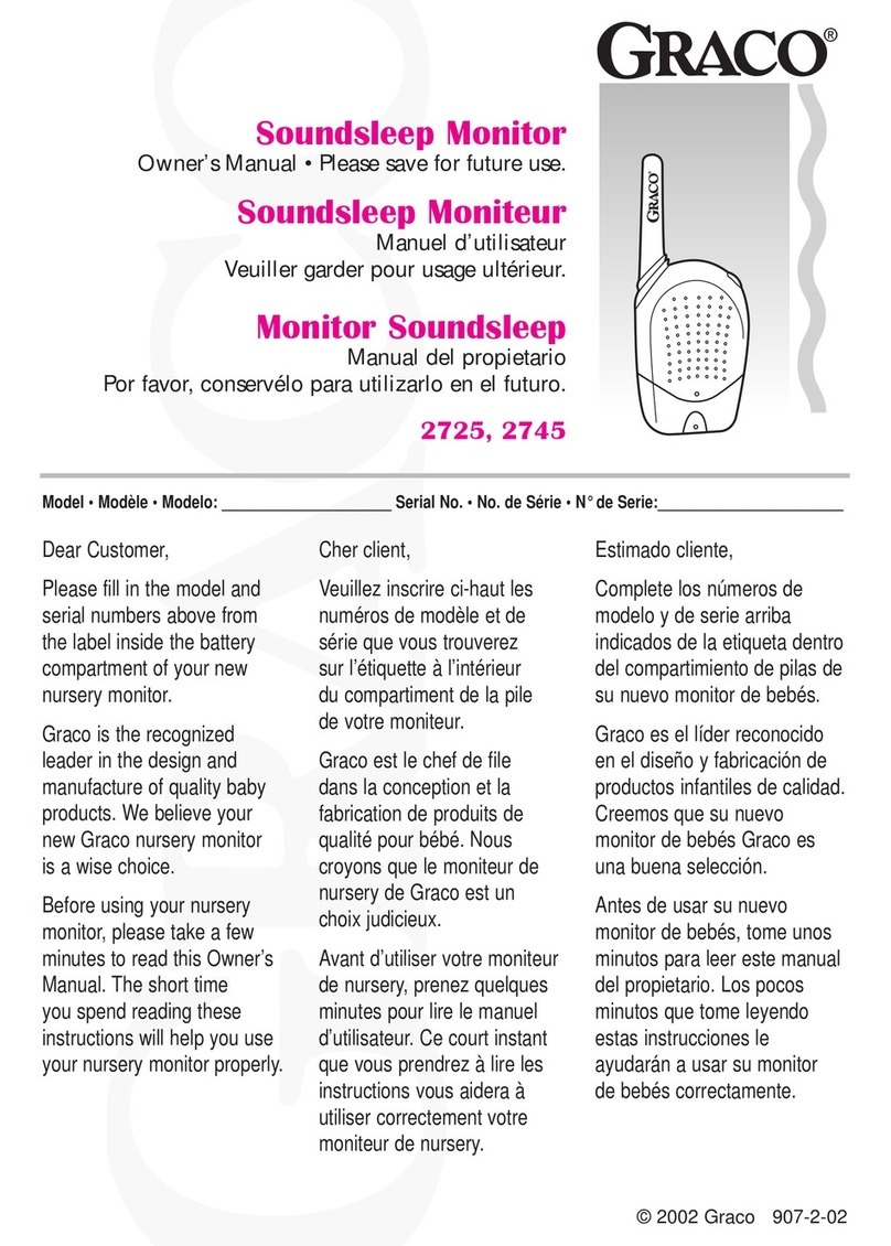 Graco 2725 User manual