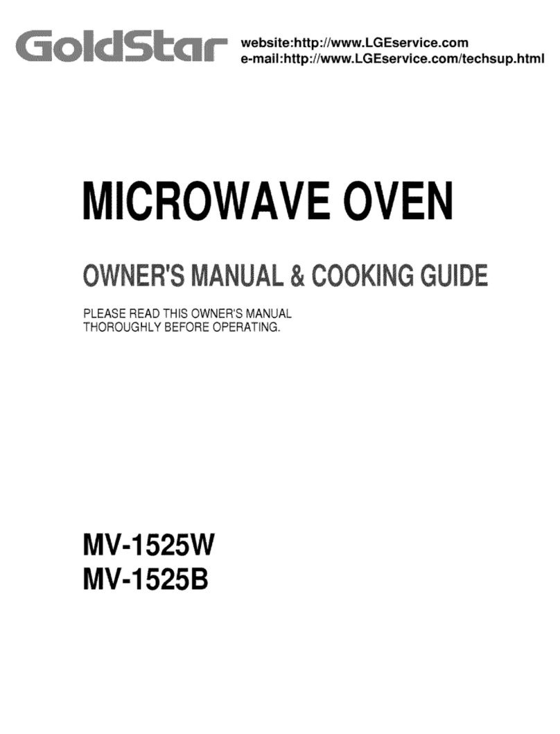 Goldstar MV-1525W Use and care manual Goldstar MV-1525W Use and care manual