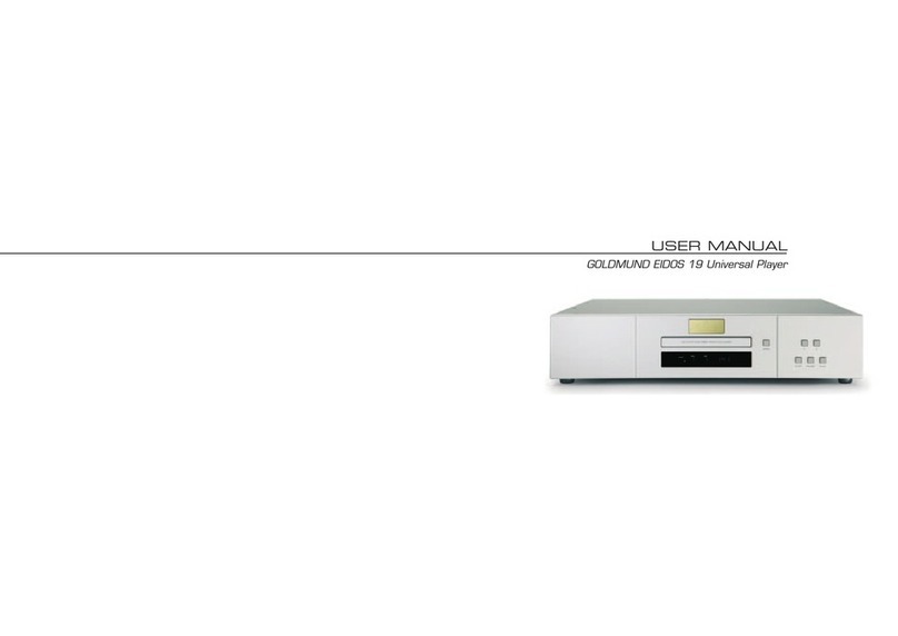 Goldmund 19 user manual