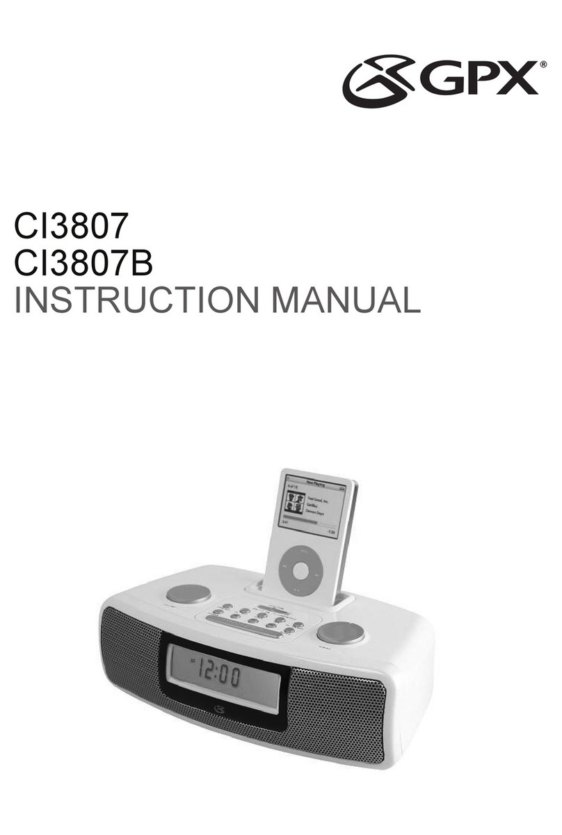 GPX ci3807b User manual