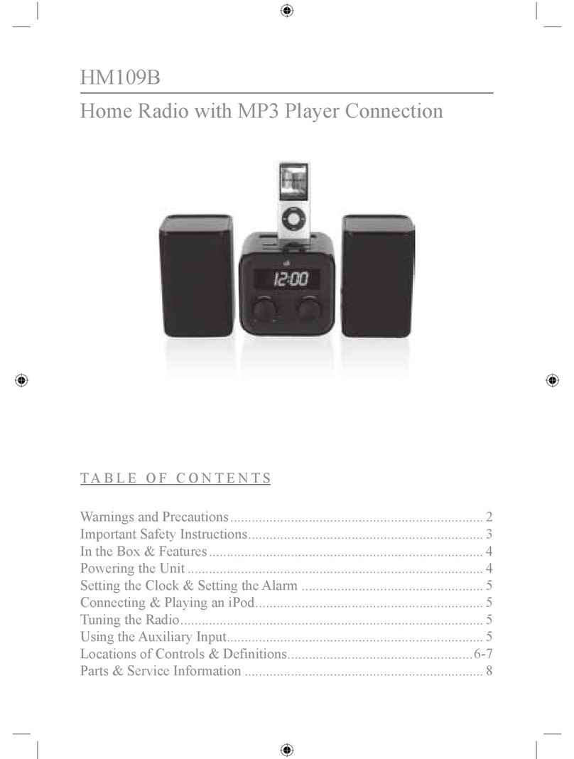 GPX HM109B instruction manual