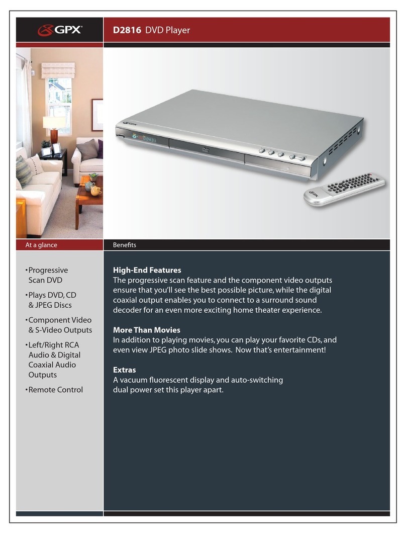 GPX D2816 brochure