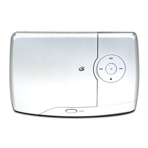 GPX D108S User manual