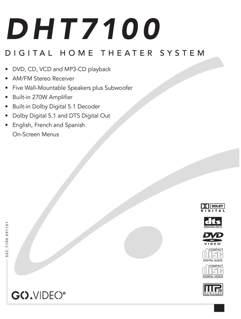 GoVideo DHT7100 manual