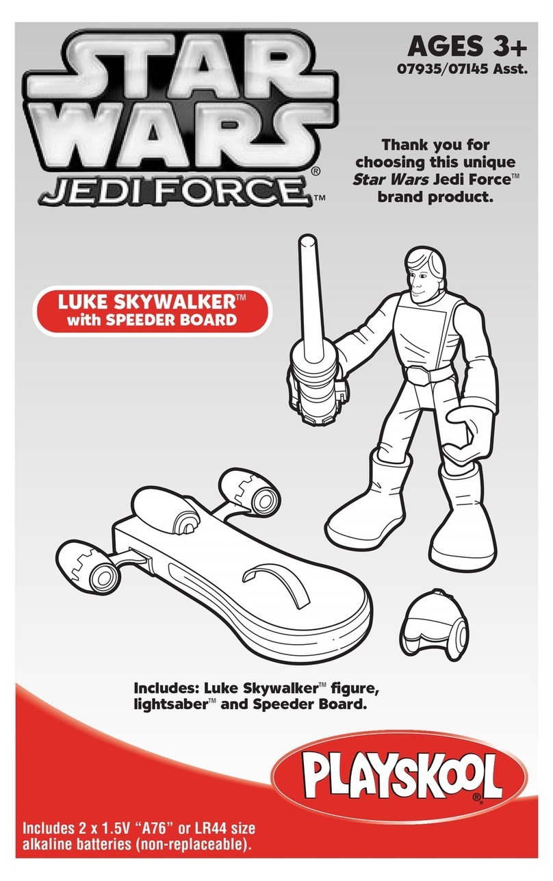 Hasbro Star Wars Jedi Force 07935/07145 User manual Hasbro Star Wars Jedi Force 07935/07145 User manual