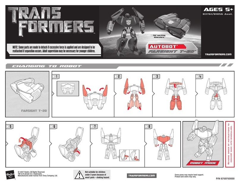 Hasbro Transformers Autobot 81056 Asst. User manual