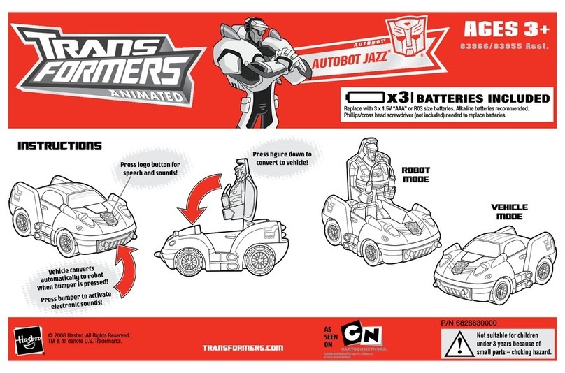 Hasbro Transformers Animated Bulkhead 83955 User manual Hasbro Transformers Animated Bulkhead 83955 User manual