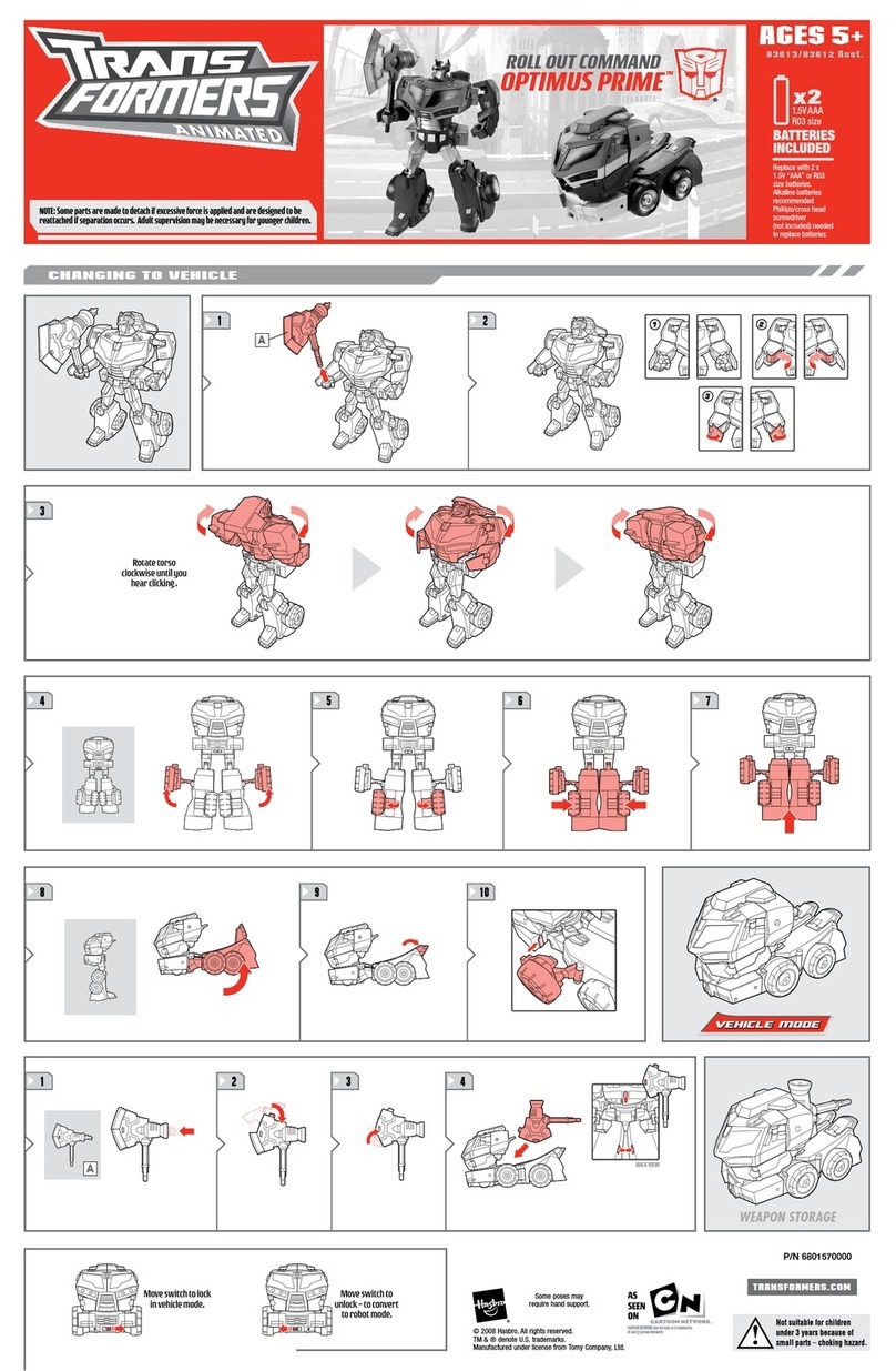 Hasbro Transformers 83612 User manual