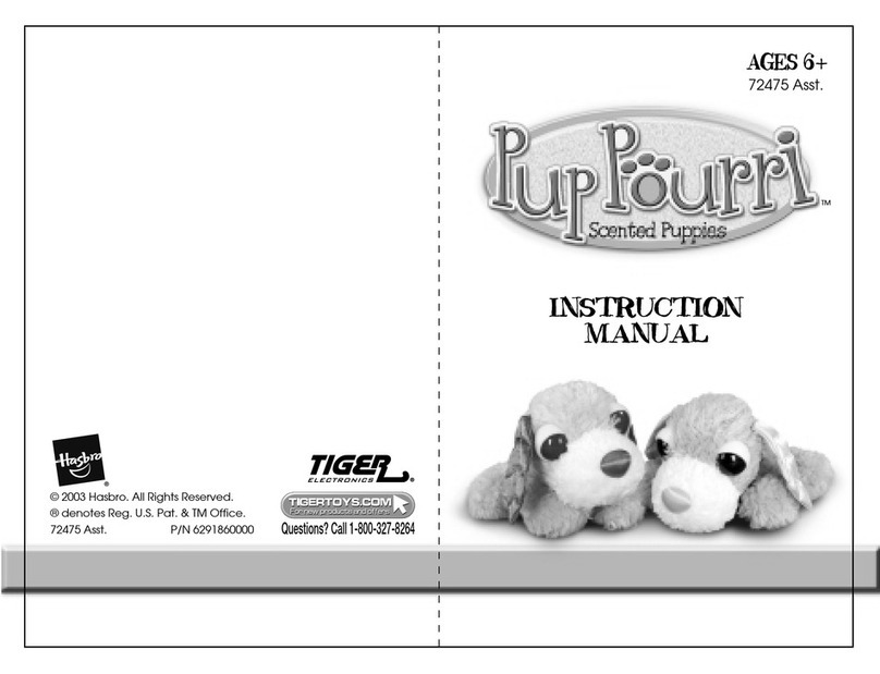 Hasbro Pup Pourri Barking Puppy 72475 instruction manual