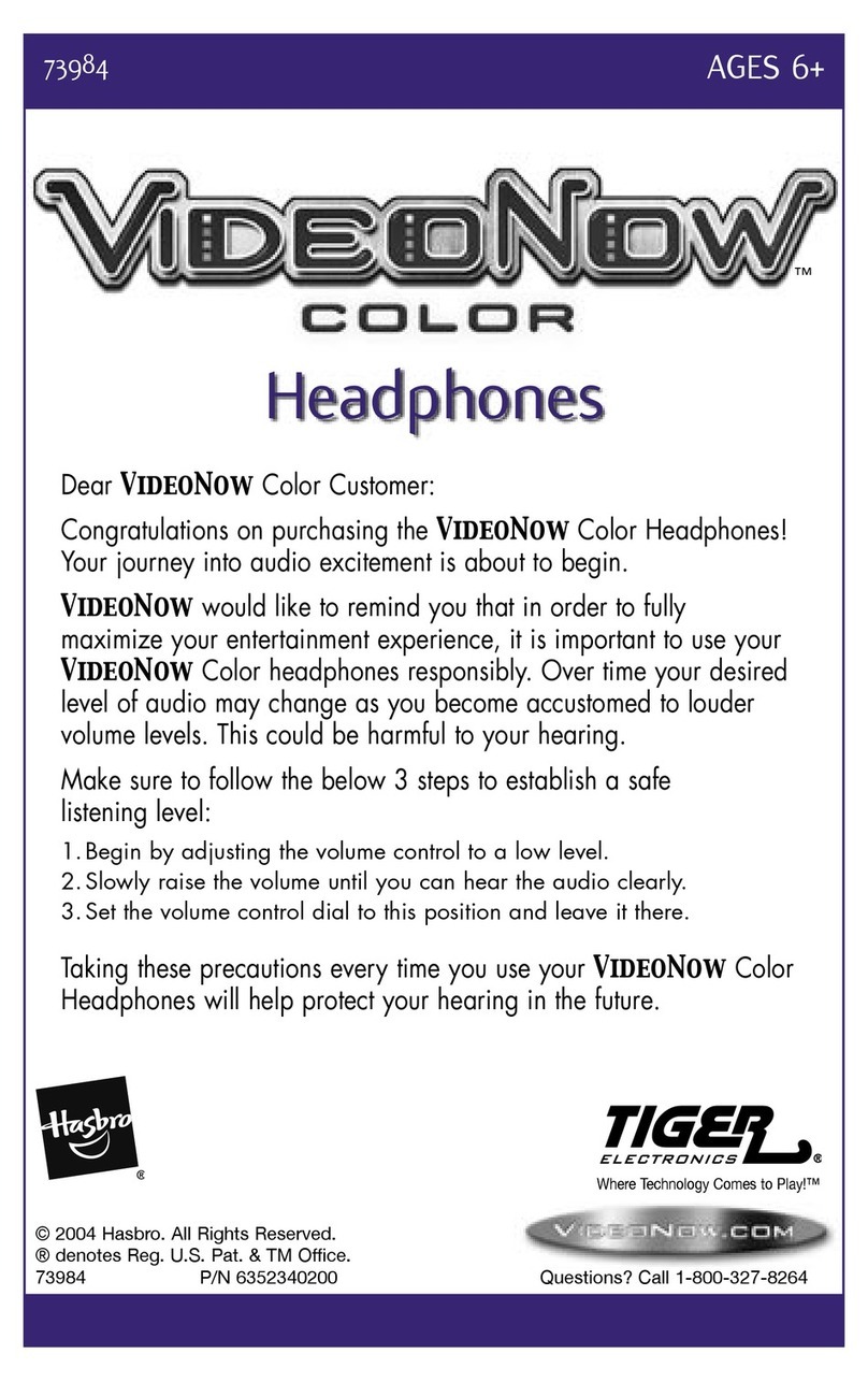 Hasbro Video Now 73984 user manual