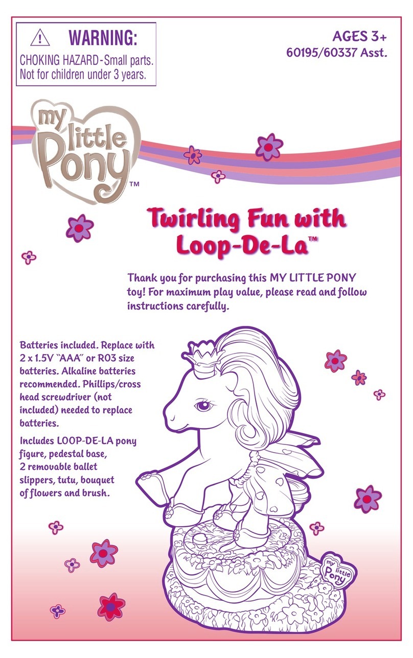 Hasbro Twirling Fun with Loop-De-La 60195/60337 User manual