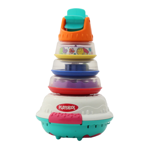 Playskool Stack 'n Twirl 06471 User manual