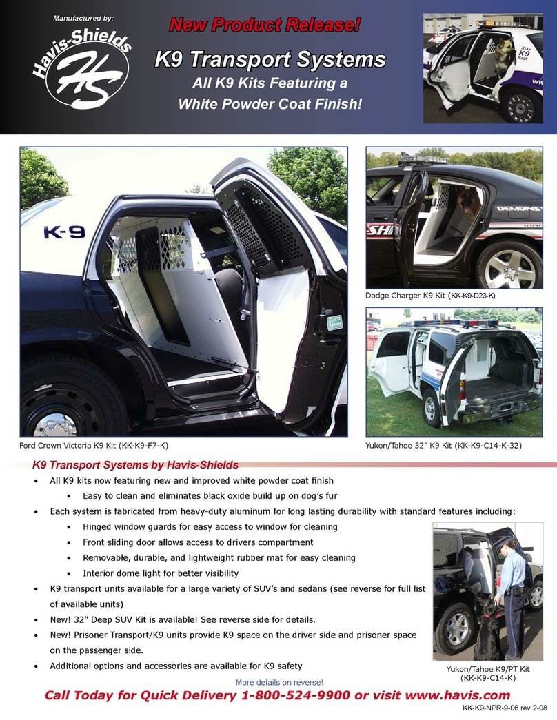 Havis-Shields KK-K9-D22-K Brochure & specs