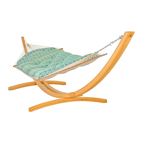 Hatteras Arc Hammock Stand Tri-Beam User manual
