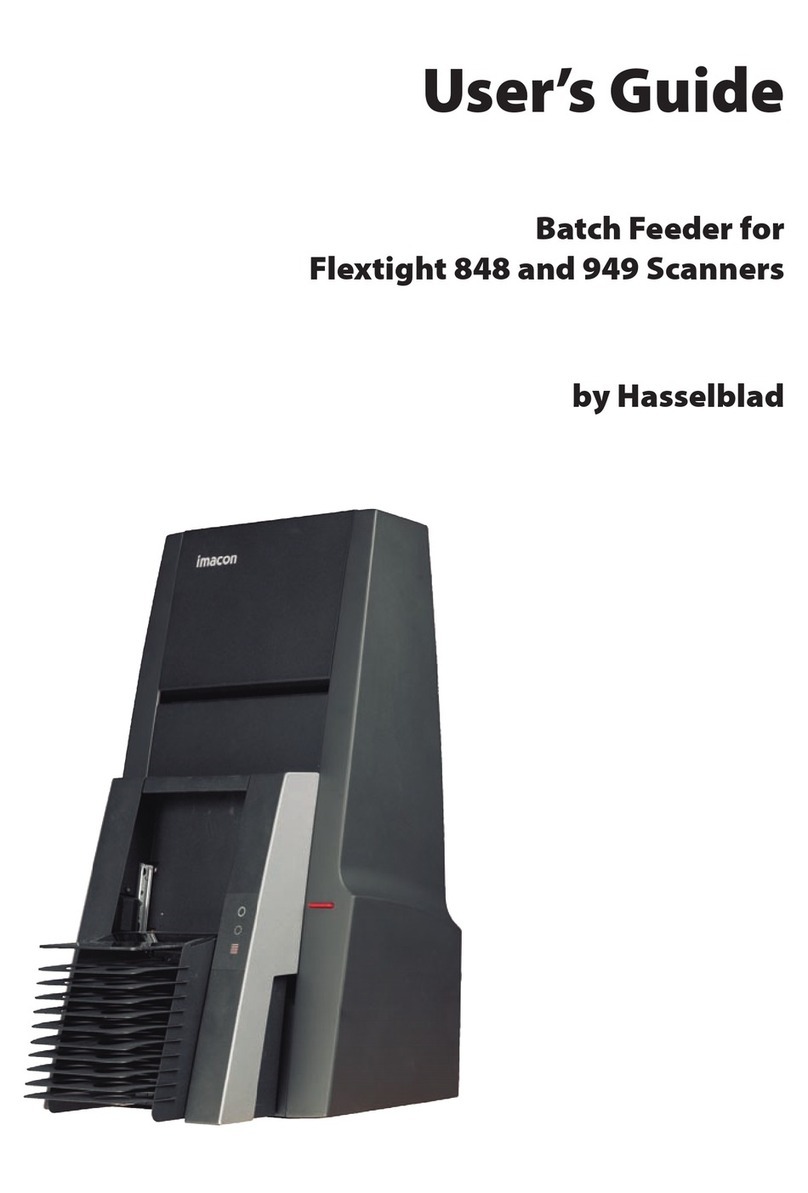 Hasselblad Flextight 848 User manual