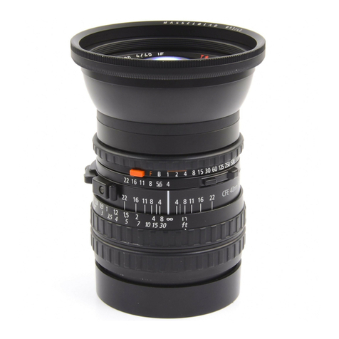 Hasselblad DISTAGON CFE 4/40 IF User manual Hasselblad DISTAGON CFE 4/40 IF User manual
