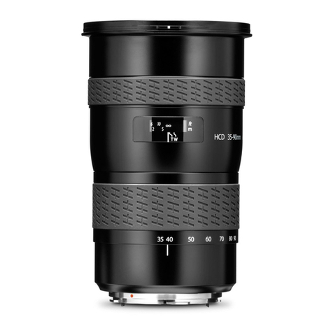 Hasselblad 6 / 35-90 Aspherical User manual