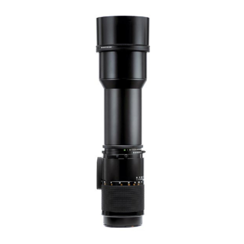 Hasselblad TELE-APOTESSAR CF 8/500 User manual Hasselblad TELE-APOTESSAR CF 8/500 User manual