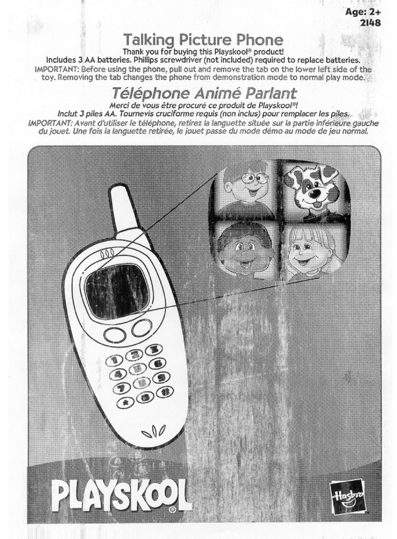 Playskool 2148 User manual