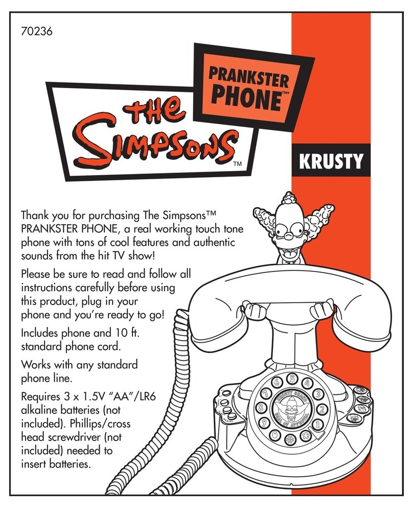 Hasbro The Simpsons 70236 instruction manual