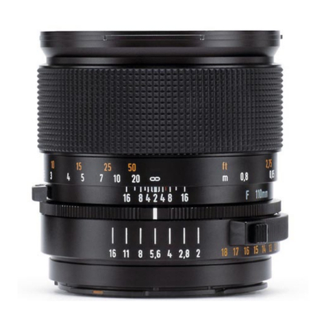 Hasselblad Planar FE 2/110 User manual Hasselblad Planar FE 2/110 User manual