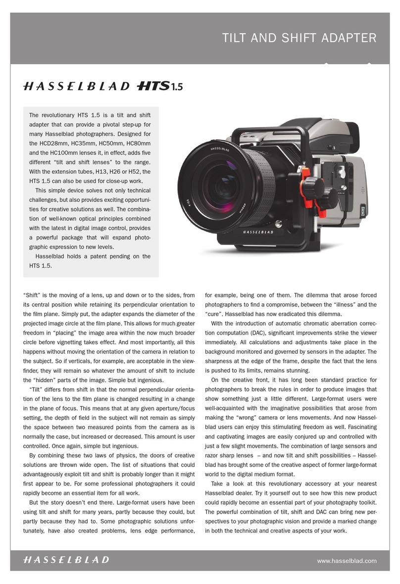 Hasselblad CFII Specifications