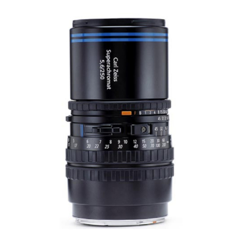 Hasselblad Sonnar Superachromat CFE 5.6/250 User manual Hasselblad Sonnar Superachromat CFE 5.6/250 User manual