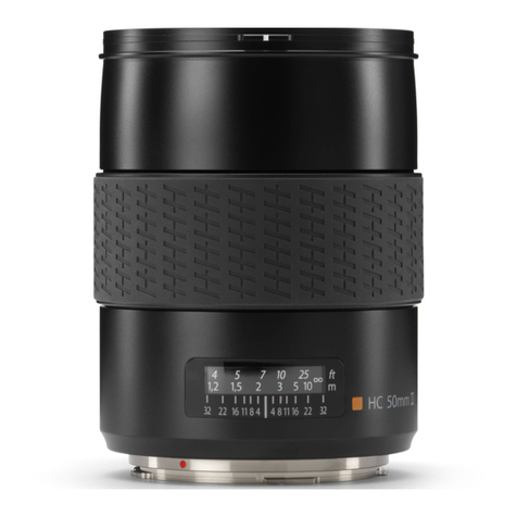 Hasselblad HC 3.5/50 User manual Hasselblad HC 3.5/50 User manual