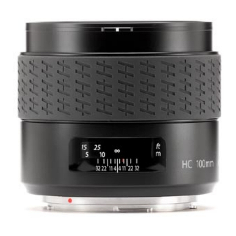 Hasselblad HC 2.2/100 Specification sheet
