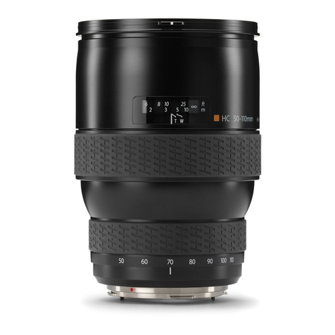 Hasselblad HC 3.5-4.5/50-110 User manual Hasselblad HC 3.5-4.5/50-110 User manual