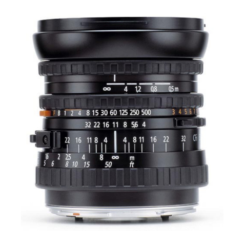 Hasselblad DISTAGON CFi 4/50 User manual Hasselblad DISTAGON CFi 4/50 User manual