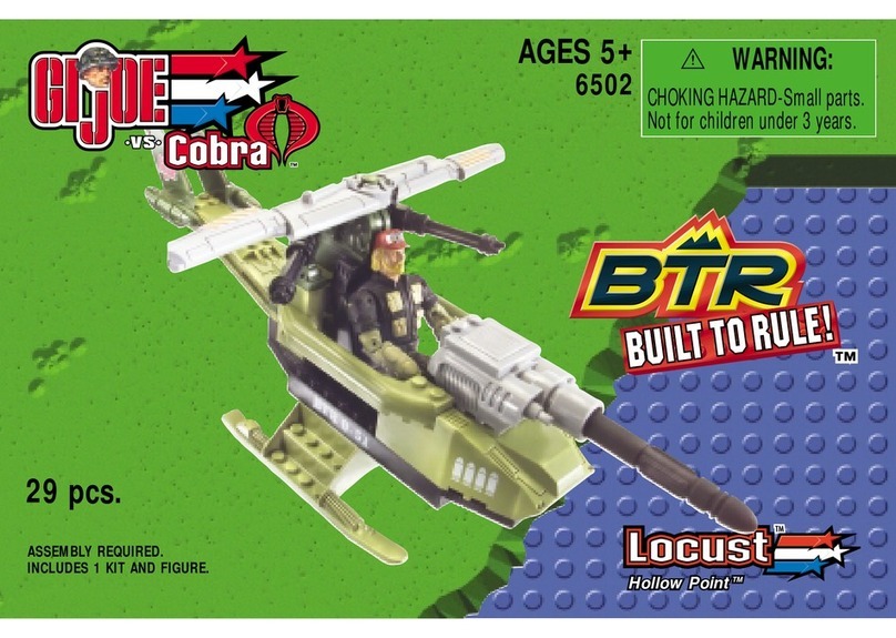 Hasbro Locust 6502 User manual