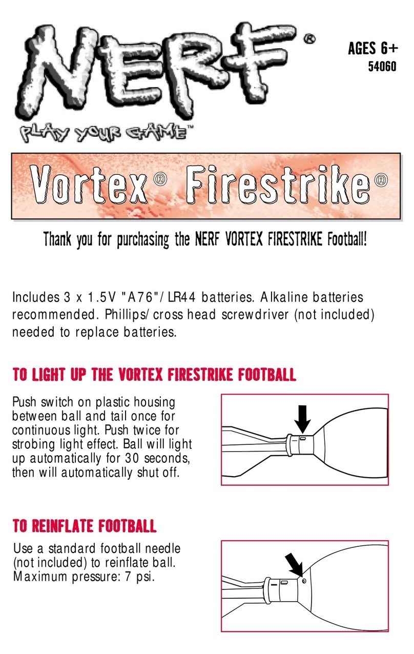 Hasbro Nerf Vortex Firestrike 54060 instruction manual