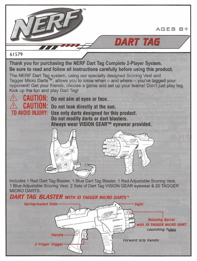 Hasbro Nerf Dart Tag 61579 instruction manual Hasbro Nerf Dart Tag 61579 instruction manual