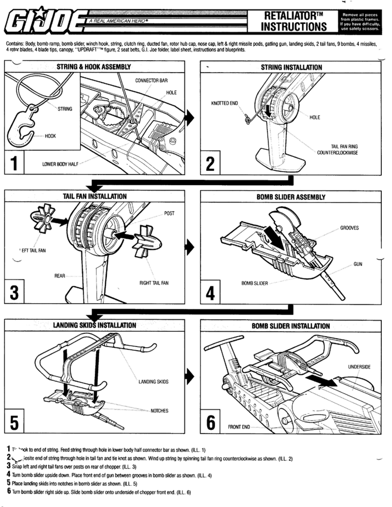 Hasbro Retaliator User manual Hasbro Retaliator User manual