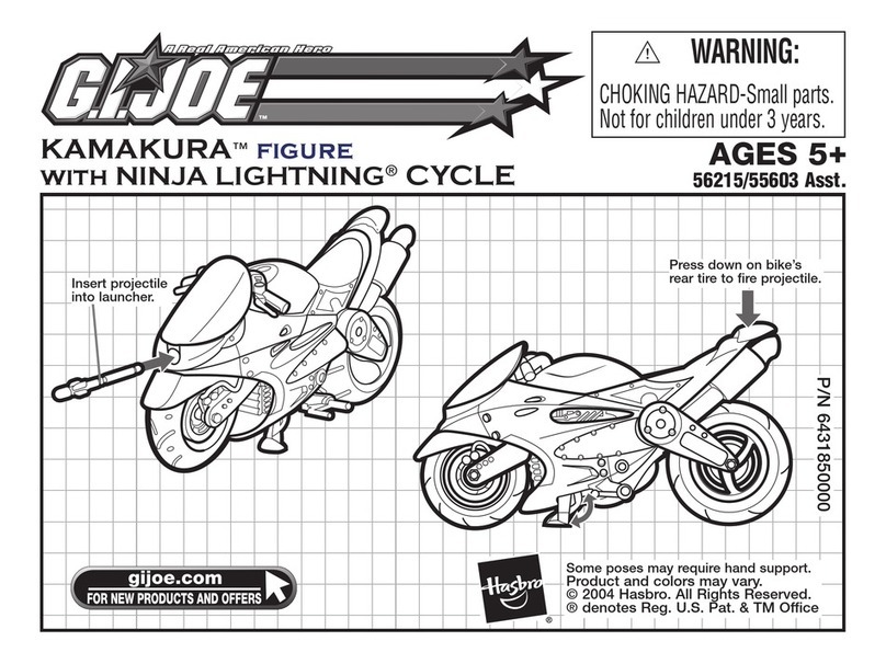 Hasbro Kamakura with Ninja Lightning Cycle... User manual Hasbro Kamakura with Ninja Lightning Cycle... User manual