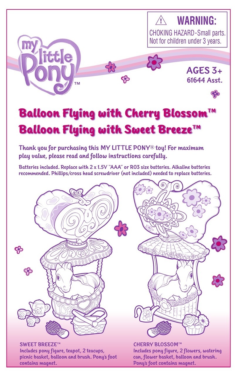 Hasbro My Little Pony Balloon Flying Assortment... User manual