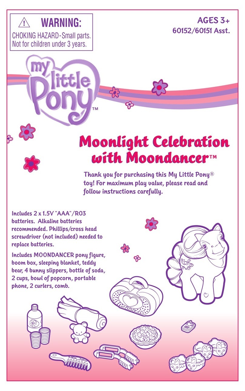 Hasbro Moonlight Celebration with Moondancer... User manual Hasbro Moonlight Celebration with Moondancer... User manual