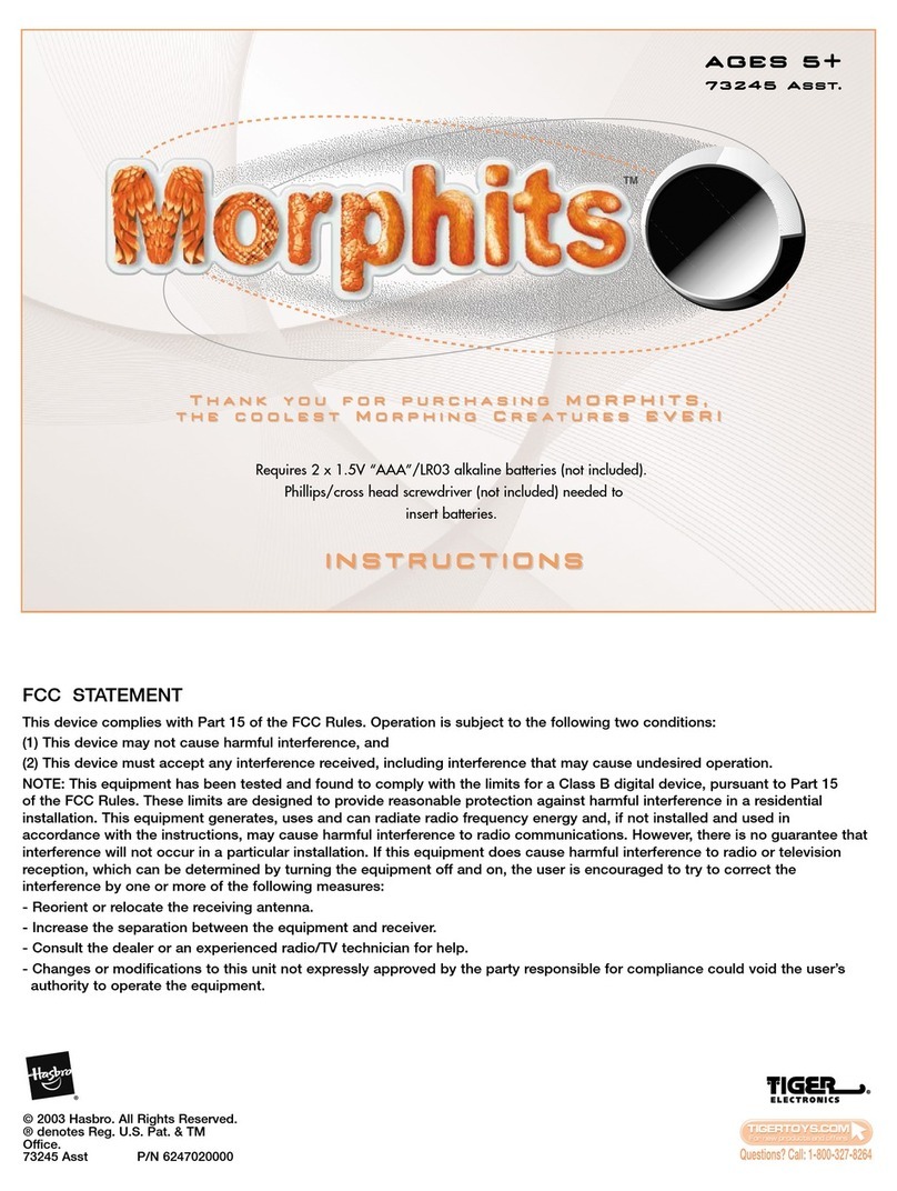 Hasbro Morphits AGES 5+ User manual
