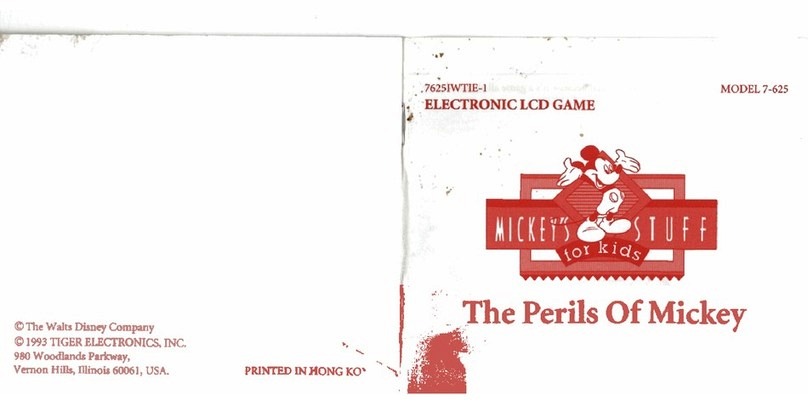 Hasbro The Perils of Mickey 7-625 User manual