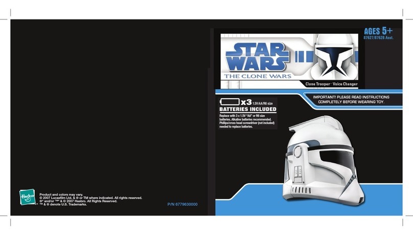 Hasbro The Clone Wars 6779630000 User manual Hasbro The Clone Wars 6779630000 User manual