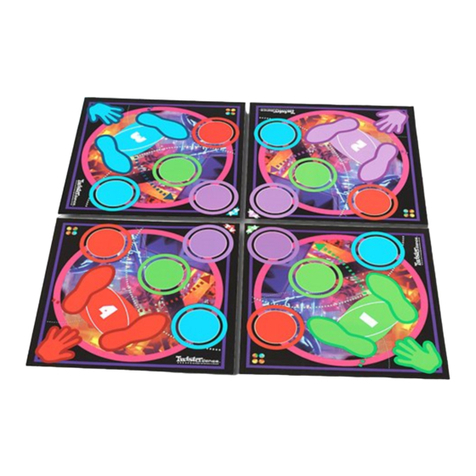 Hasbro Twister dance DVD Game instructions