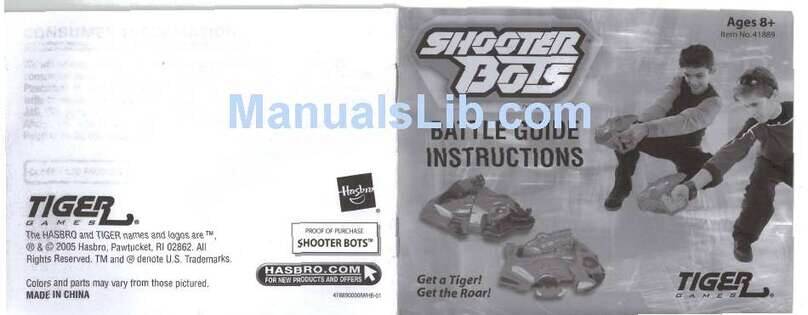 Tiger Shooter Bots User manual Tiger Shooter Bots User manual