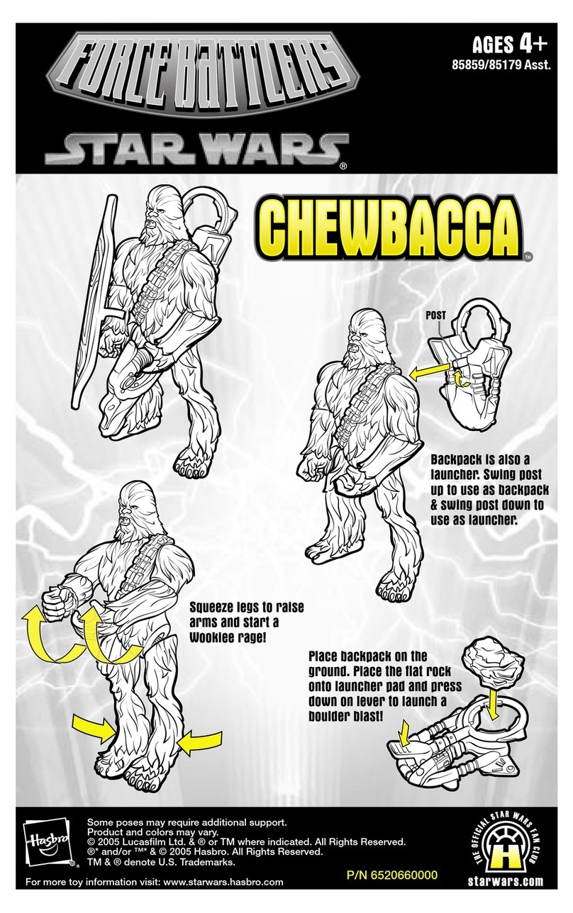 Hasbro Star Wars Force Battlers Chewbacca... User manual Hasbro Star Wars Force Battlers Chewbacca... User manual